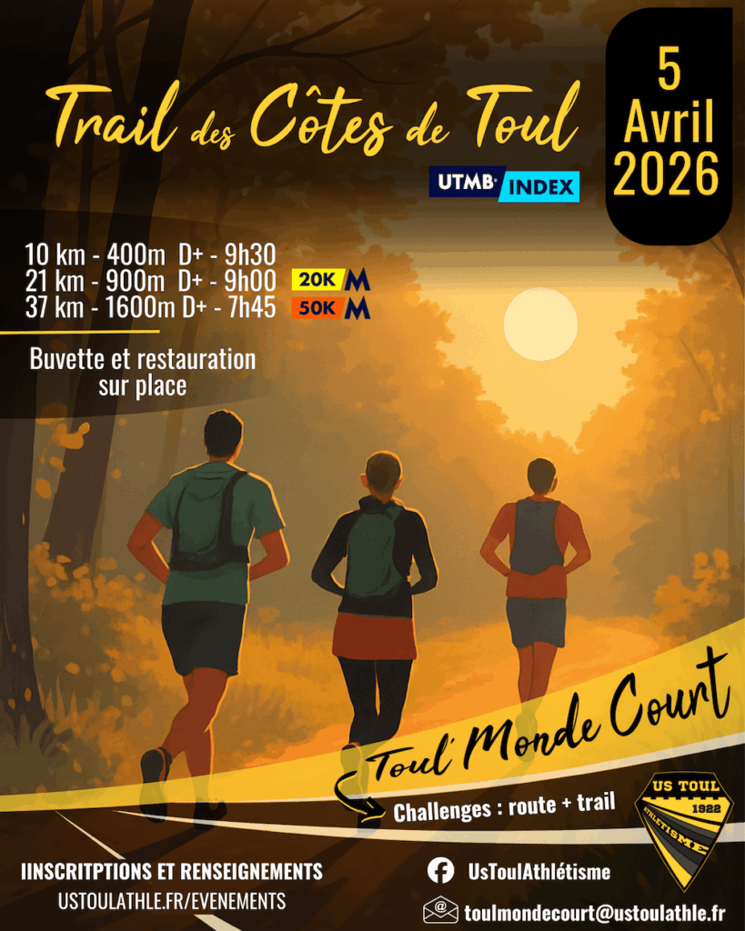 Trail des Côtes de Toul 2026