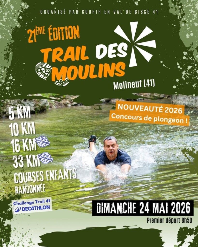 Trail des Moulins de la Vallée de la Cisse 2026
