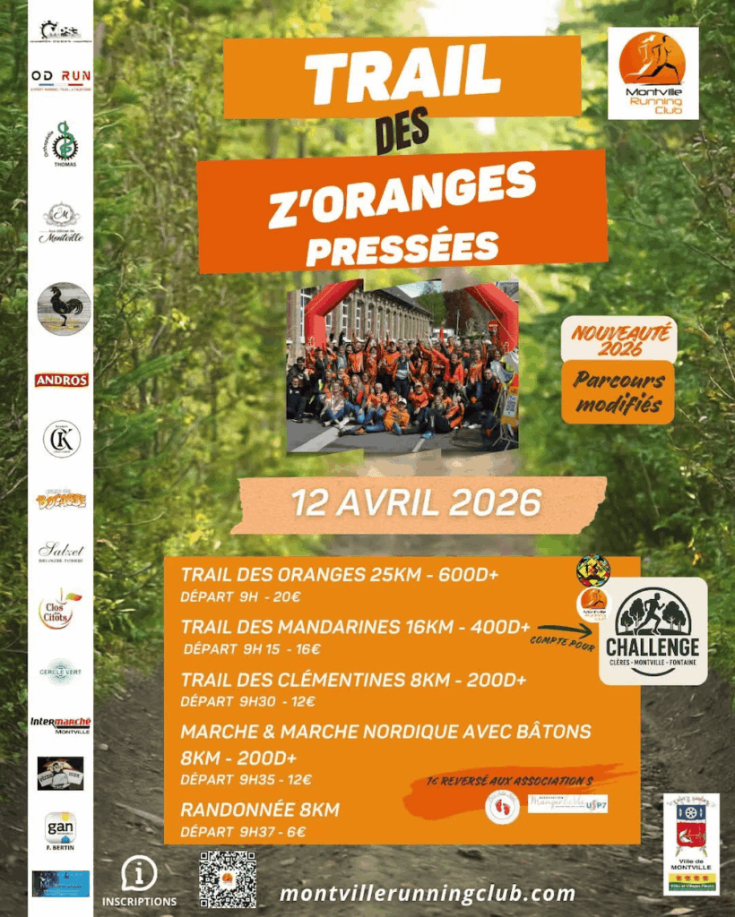 Trail des Z’Oranges Pressées 2026