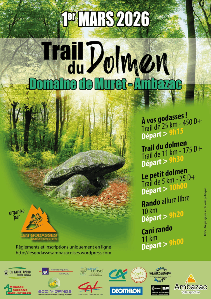 Trail du Dolmen 2026