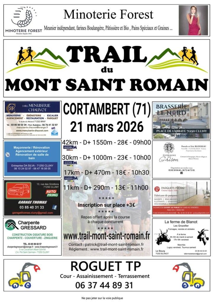 Trail du Mont Saint-Romain 2026