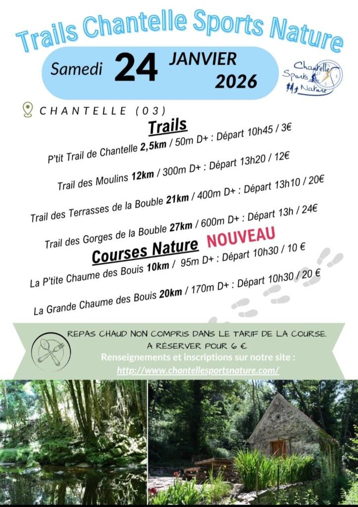 Trails Chantelle Sports Nature 2026
