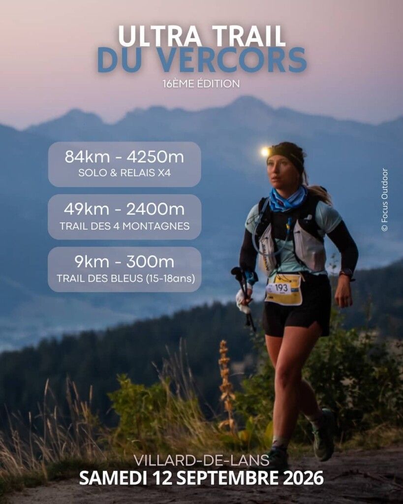 Ultra Trail du Vercors 2026