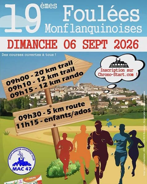 Foulées Monflanquinoises 2026