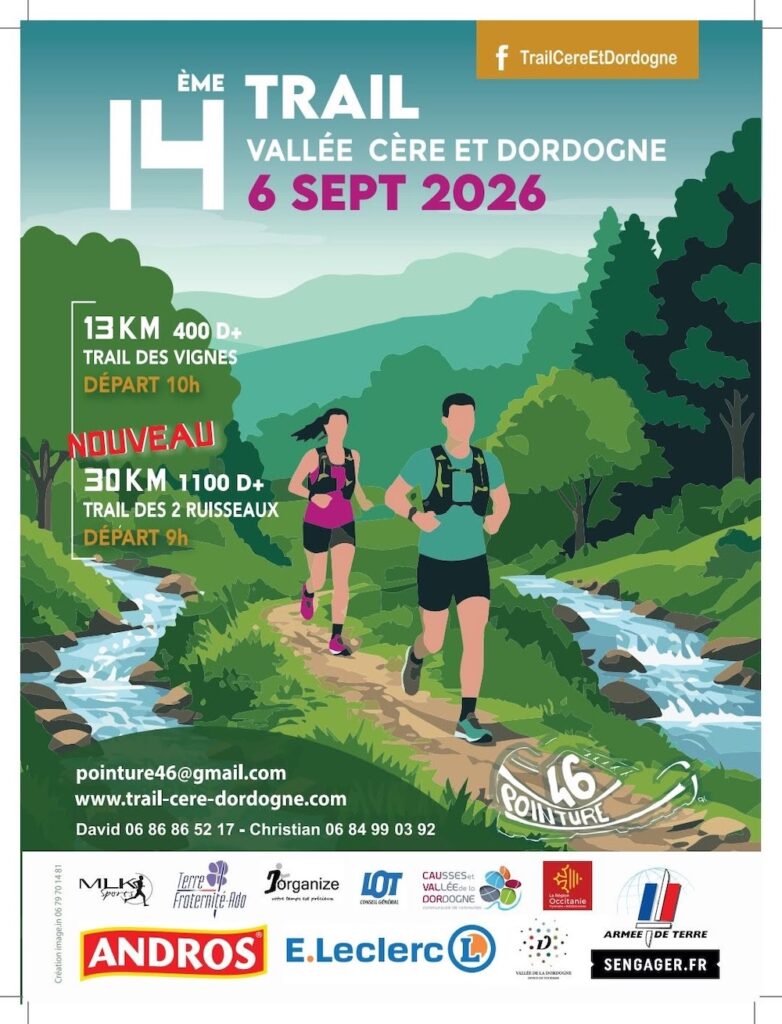 Trail Cère et Dordogne 2026