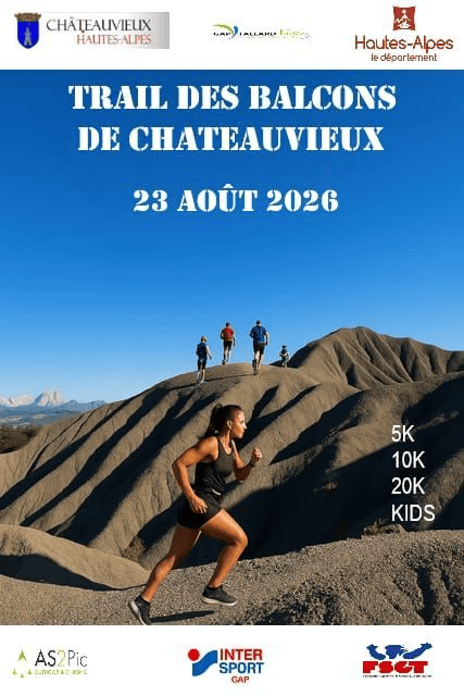 Trail des Balcons de Châteauvieux 2026